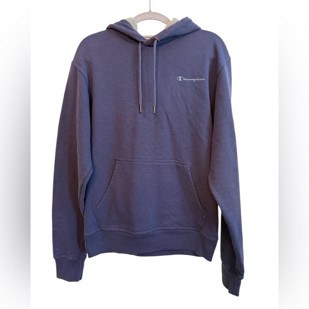 Champion Men's Med Blue Hoodie